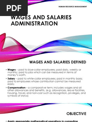 1 6salaries And Wages Pptx Piece Work Overtime