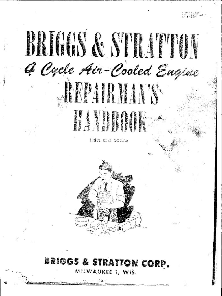 Briggs and stratton manuals download