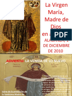 Icono de Adviento La Virgen María en Adviento