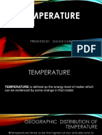 Temperature and Humidity Presentation