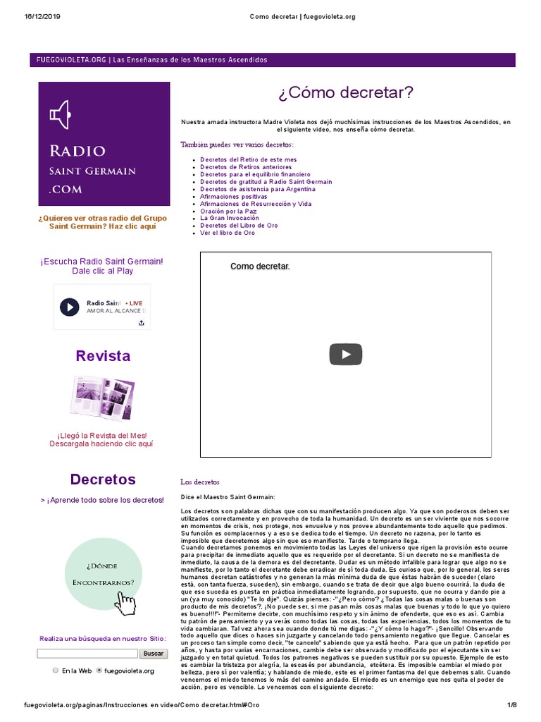 Como Decretar PDF | PDF | Resurrección | Amor