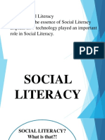Understanding Social Literacy in the Digital Age