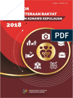 Indikator Kesejahteraan Kabupaten Konawe Kepulauan 2018
