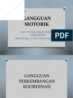 Gangguan Motorik