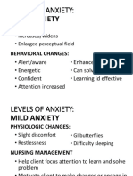 Understanding the Different Levels and Causes of Anxiety