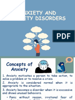 (NCM 105) Anxiety and Anxiety Disorders
