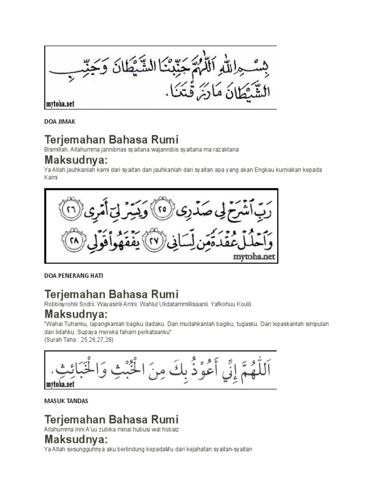 Doa Harian Pdf
