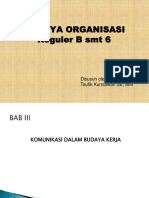 Budaya Organisasi