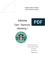 Caso Starbuck , Maarketing 1