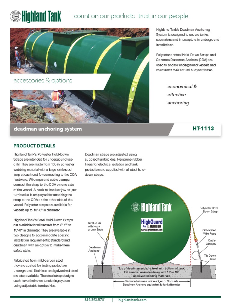 Deadman Anchoring System | PDF | Anchor | Building Engineering