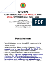 Tutorial Cara Menghapus Calon Anggota Double (Lebih Dari 1 Kali Input) Dalam Simk Online