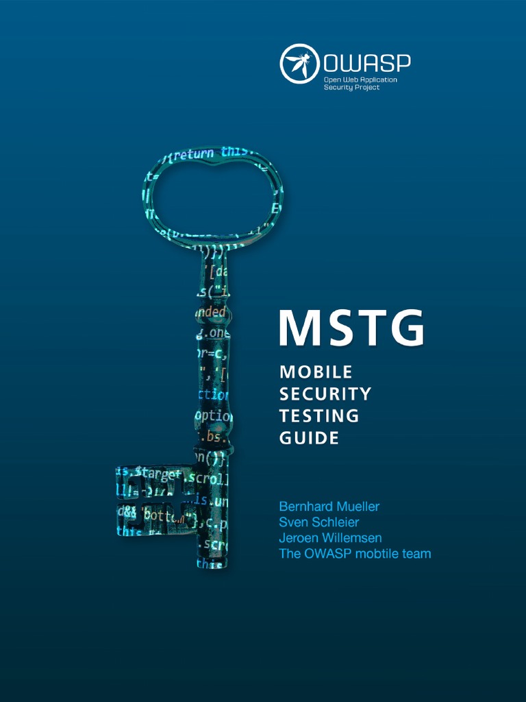 OWASP Mobile Security Testing Guide | PDF | Web Application | Mobile App
