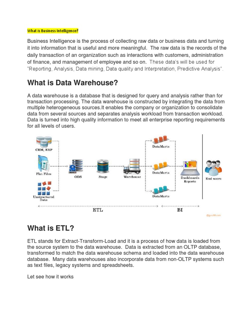 ETL Testing Document | PDF | Data Warehouse | Information Retrieval