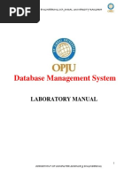 DBMS LAB Manual PDF