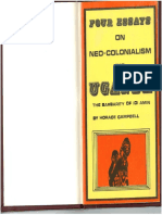 Horace Campbell - Four Essays On Neo-Colonialism in Uganda - The Military Dictatorship of Idi Amin-Afro-Carib Publication
