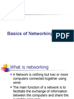 Basics of Networking