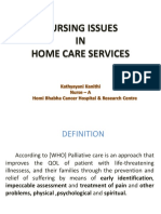 Nursing Aspects in Palliative Care