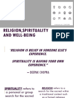 Module 10 Self Religion and Spirituality