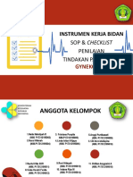 Kelompok 2 - Ruang Gynekologi - 1-11 - SOP CEKLIS