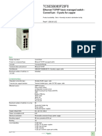 ConneXium Ethernet Devices - TCSESB083F23F0