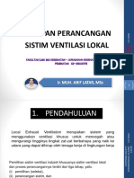 TM7 - Tahap Rancangan Sistim Ventilasi