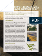 Pub Fact Sheet What Impacts Do Human Activities Have On Habitats and Wildlife 23may17