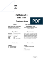 En Francais 2: Extra Series: Teacher's Notes