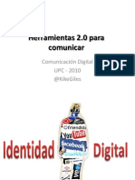 Herramientas 2.0 para Comunicar