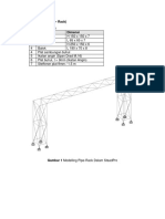(Draft) Analisis Struktur Pipe - Rack PDF
