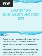 Fuzzy Logic and Fuzzy Set