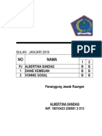 Jadwal Dinas Loundry