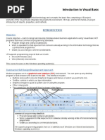 1 Introduction To Visual Basic