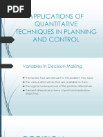 Quantitative Techniques Group 1 Final