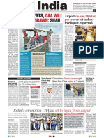 First India Rajasthan-English News Paper Today-22 January 2020 Edition