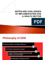 Challenge and Opportunity OHS in health Sector.ppt