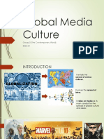 Global Media Cultures TCW