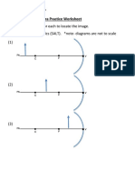 Concave and Convex Mirror Practice Worksheet