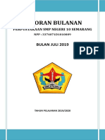 Laporan Bulanan Perpustakaan Juli 2019