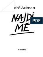 André Aciman: Najdi Mě
