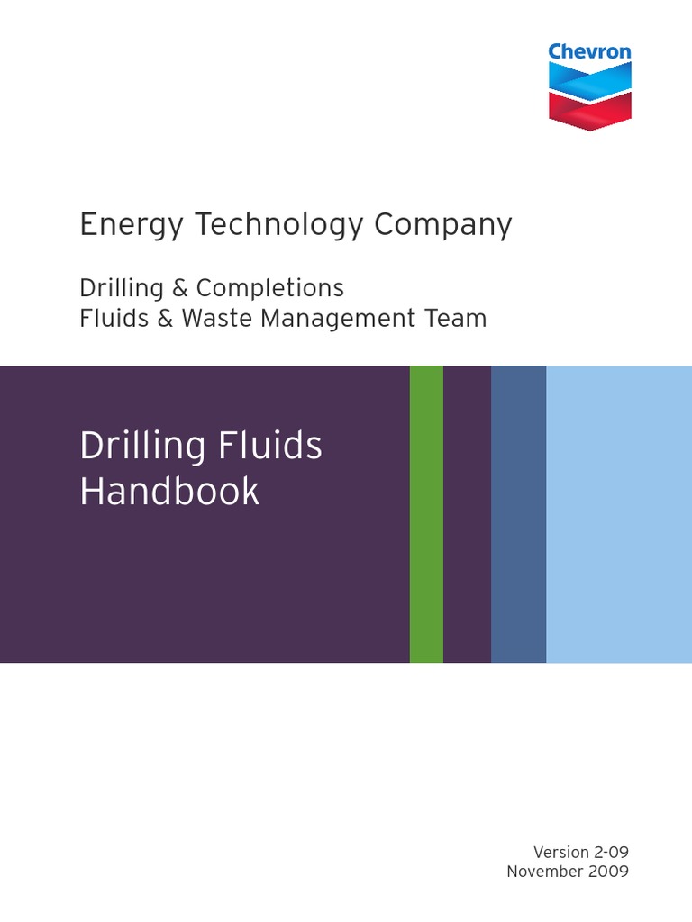 Chevron Handbook Drilling Fluids PDF Fluid Dynamics Rheology