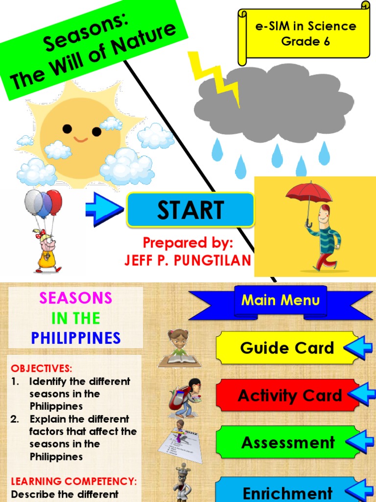 Seasons in The Philippines | Download Free PDF | Monsoon | Rain