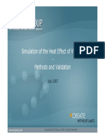 20 Simulation of The Heat Effect of Welding Method and Validation