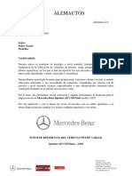 Cotización Mercedes Sprinter 415 CDI Panel
