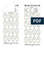 CLOCK EXERCISES.doc