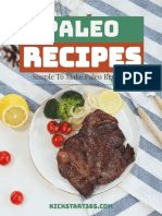 Simple To Make Paleo Recipes Ebook PDF