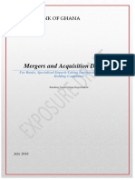 Mergers and Acquisition Directive