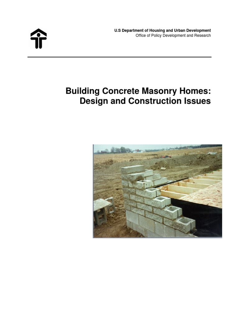 Building Concrete Masonry Homes | PDF | Masonry | Building Insulation