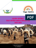 Yego Centre News Letter