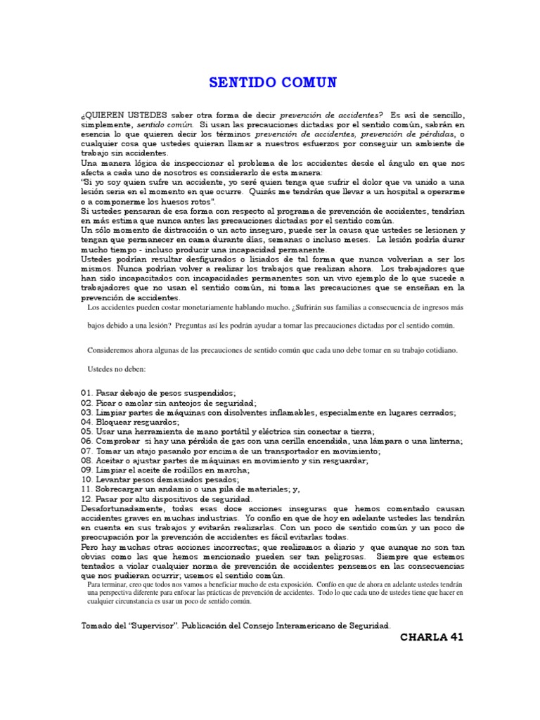 Sentido Comun PDF | PDF