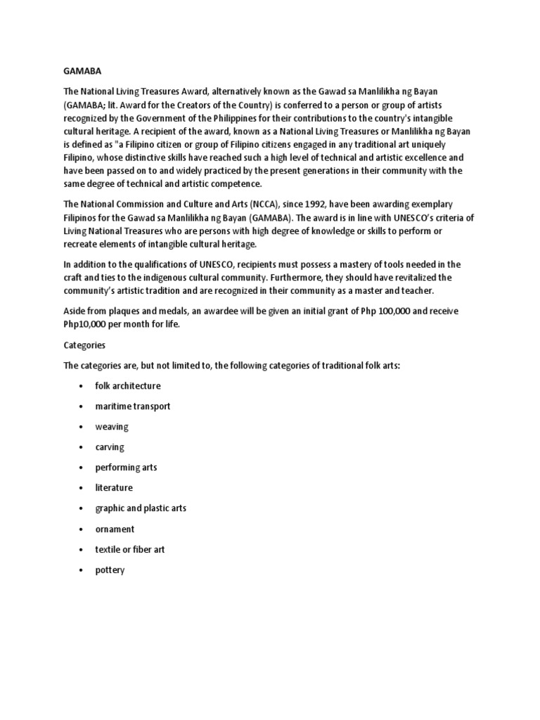 GAMABA | PDF | Museology